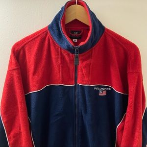 Vintage Polo Sport fleece zip-up Ralph Lauren